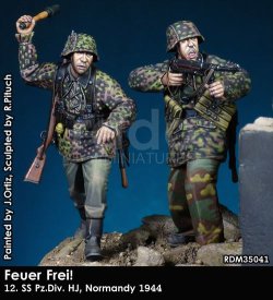 画像1: Rado Miniatures[RDM35041]1/35 WWII ドイツ武装親衛隊 第12SS装甲師団ヒトラーユーゲント「投擲!」ノルマンディー1944