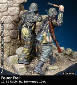 画像4: Rado Miniatures[RDM35041]1/35 WWII ドイツ武装親衛隊 第12SS装甲師団ヒトラーユーゲント「投擲!」ノルマンディー1944