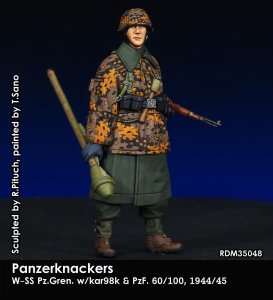 画像1: Rado Miniatures[RDM35048]1/35 WWII ドイツ武装SS擲弾兵 Kar98kライフル&パンツァーファウスト60/100 1944〜45 (1)