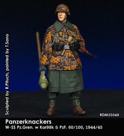画像2: Rado Miniatures[RDM35048]1/35 WWII ドイツ武装SS擲弾兵 Kar98kライフル&パンツァーファウスト60/100 1944〜45