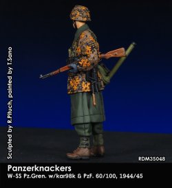 画像4: Rado Miniatures[RDM35048]1/35 WWII ドイツ武装SS擲弾兵 Kar98kライフル&パンツァーファウスト60/100 1944〜45