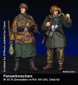 Rado Miniatures[RDM35050]1/35 WWII ドイツ武装SS擲弾兵 パンツァーファウストチーム 1944〜45(2体セット)