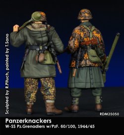 画像3: Rado Miniatures[RDM35050]1/35 WWII ドイツ武装SS擲弾兵 パンツァーファウストチーム 1944〜45(2体セット)
