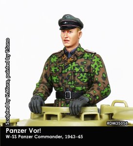 画像1: Rado Miniatures[RDM35058]1/35 WWII ドイツ 武装親衛隊戦車兵＃1 戦車指揮官 1943-45 (1)