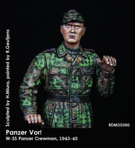 画像1: Rado Miniatures[RDM35060]1/35 WWII ドイツ 武装親衛隊戦車兵＃3 装填手 1943-45 (1)