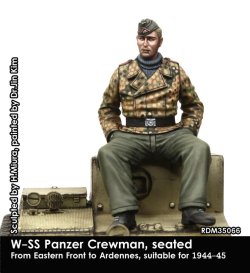 画像1: Rado Miniatures[RDM35066]1/35 WWII ドイツ 武装親衛隊 待機中の戦車兵 1944-1945年