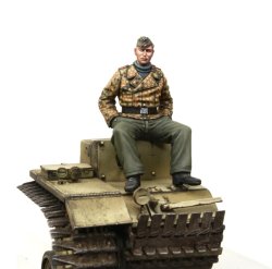 画像3: Rado Miniatures[RDM35066]1/35 WWII ドイツ 武装親衛隊 待機中の戦車兵 1944-1945年