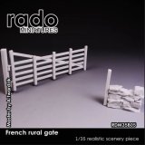 Rado Miniatures[RDM35B05]1/35 汎用 フランスの農場の門