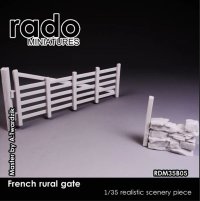 Rado Miniatures[RDM35B05]1/35 汎用 フランスの農場の門