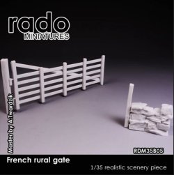 画像1: Rado Miniatures[RDM35B05]1/35 汎用 フランスの農場の門
