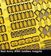 Rado Miniatures[RDM35PE05]1/35 WWII 露/ソ ロシア赤軍兵士記章エッチングパーツセット