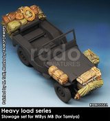 Rado Miniatures[RDM35S01]1/35 WWII 米 ウィルスMBジープ用収納カーゴセット
