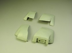 画像3: Rado Miniatures[RDM35S07]1/35 WWII ドイツ III号突撃砲G型用コンクリート装甲セット(タコム用 2タイプ入)