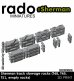 画像2: Rado Miniatures[RDM35S101]1/35 WWII アメリカ M4シャーマン中戦車 予備履帯ラックセット＃2 T48/T49/T51型履帯/空(8個入) (2)
