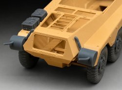 画像3: Rado Miniatures[RDM35S102]1/35 WWII ドイツ Sd.Kfz.234 8輪重装甲車シリーズ用 工場出荷時マフラー(汎用)