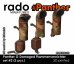 画像1: Rado Miniatures[RDM35S105]1/35 WWII ドイツ パンサーG型用 ダメージ変形消炎マフラーセット＃2(3個入) (1)