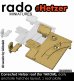 画像1: Rado Miniatures[RDM35S108]1/35 WWII ドイツ ヘッツァー駆逐戦車 戦闘室天面セット(タコム用) (1)