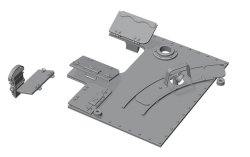 画像3: Rado Miniatures[RDM35S108]1/35 WWII ドイツ ヘッツァー駆逐戦車 戦闘室天面セット(タコム用)