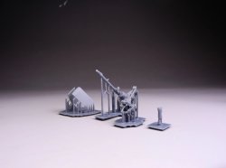 画像3: Rado Miniatures[RDM35S16]1/35 WWII ドイツ ヘッツァー駆逐戦車用車内操作式機銃(3Dプリント製 1個入)
