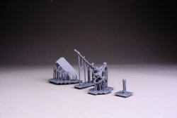 画像3: Rado Miniatures[RDM35S17]1/35 WWII ドイツ III号突撃砲/IV号突撃砲用車内操作式機銃(3Dプリント製 1個入)