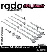 Rado Miniatures[RDM35S74]1/35 WWII ドイツ パンツァーファウスト30/30クラインセット(12個入)