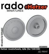 Rado Miniatures[RDM35S79]1/35 WWII ドイツ ヘッツァー駆逐戦車後期型 転輪セット(タコム2172/2180用)