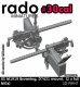 画像1: Rado Miniatures[RDM35S92]1/35 WWII アメリカ ブローニングM1919 .30口径機関銃 D7431揺架(2個入) (1)