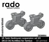 Rado Miniatures[RDM35S94]1/35 WWII アメリカ駆逐戦車 サスペンションセット＃2(タミヤM10/M36/アキリーズ用)