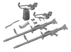 画像3: Rado Miniatures[RDM35S95]1/35 WWII ドイツ 対空機銃架 w/MG34車載用機関銃(2個入)