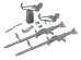 画像3: Rado Miniatures[RDM35S95]1/35 WWII ドイツ 対空機銃架 w/MG34車載用機関銃(2個入) (3)