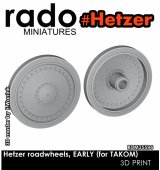 Rado Miniatures[RDM35S96]1/35 WWII ドイツ ヘッツァー駆逐戦車 初期型転輪セット(タコム2170/2170X用)
