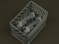 画像2: Rado Miniatures[RDM35S99]1/35 WWII ドイツ III号突撃砲 後期型排気ディフレクター(2個入)