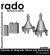 画像1: Rado Miniatures[RDM35S03]1/35 WWII ドイツ対戦車吸着地雷/梱包爆薬セット エッチングパーツ/デカール付 (1)