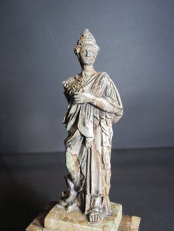 画像2: Reality in Scale[RIS35042]古代の彫像(全身像)台座付き