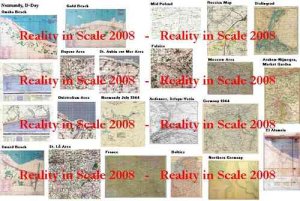 画像1: Reality in Scale[RIS35049]極薄シートのWWII作戦地図 (1)