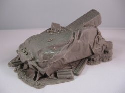 画像3: Reality in Scale[RIS35086]ガレキに押しつぶされたフォルクスワーゲンビートル