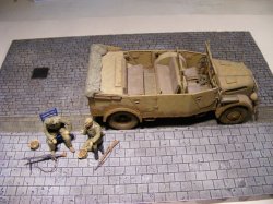 画像3: Reality in Scale[RIS35087]丸石畳の大通り 歩道付き
