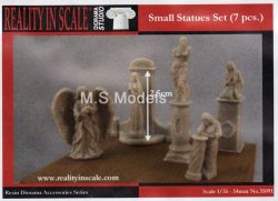 画像2: Reality in Scale[RIS35091]小さな銅像セット(7体)