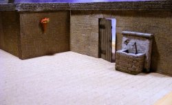 画像2: Reality in Scale[RIS35158]農家の壁 水飲み場付き