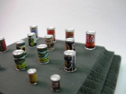 画像2: Reality in Scale[RIS35168]食糧缶セット　デカール付