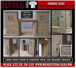 画像1: Reality in Scale[RIS35217]大きなエジプトの門 (1)