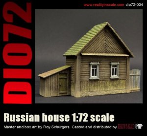 画像1: Reality in Scale[DIO72004]１/72　ロシアの家屋 (1)