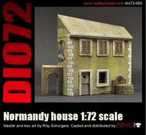 画像1: Reality in Scale[DIO72005]１/72　ノルマンディの家屋 (1)