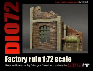 画像1: Reality in Scale[DIO72008]１/72　工場の廃墟 (1)