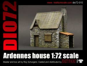 画像1: Reality in Scale[DIO72010]１/72　アルデンヌの家屋 (1)