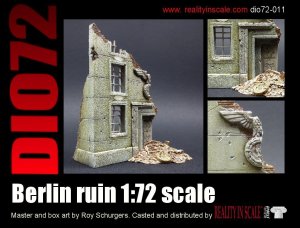 画像1: Reality in Scale[DIO72011]１/72　ベルリンの廃墟 (1)