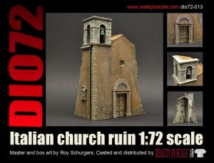 画像1: Reality in Scale[DIO72013]１/72　イタリアの教会の廃墟 (1)