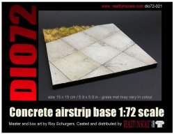 画像1: Reality in Scale[DIO72021]  1/72 コンクリート敷きの滑走路 15cm×15cm