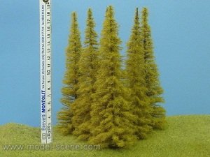 画像1: Reality in Scale[MO204]秋のカラマツの木(高さ180-220mm)３本セット (1)