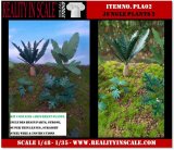 Reality in Scale[PLA02]ジャングルの植物セット その2